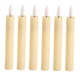 thumbnail image 1 of 6x LED Pillar Candles Tabletop Decoration Decorative Candles for Holiday Wedding, 1 of 9