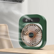 LSLJS Portable Air Conditioner USB Chargeable Personal Mini Air Conditioner with 3-Speed with Humidifier for Home Office Bedroom, Air Cooler