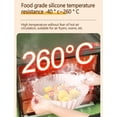 thumbnail image 4 of Rbaofujie Doublures en Silicone pour Friteuse à Air Chaud Pot Réutilisable Poêle de Cuisson pour Friteuse Tapis de Friteuse Doublure de Friteuse 7,5 Pouces Doublures en Silicone pour Friteuse à Air Réutilisables, 4 of 6