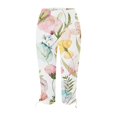 thumbnail image 5 of Pantalon Cargo pour Femmes à Coupe Décontractée par Generic TG, Capris Décontractés Noirs Unis, à Cordon, Raccourcis, Légers, 1 Unité, 5 of 5