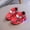 Red, variant on Hinvhai Boys Girls Light Up Tennis Shoes Clearance Lightweight Breathable Running Shoes for Kid Toddler Boy Athletic Shoes Blue 3 Years