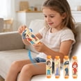 thumbnail image 3 of ERK 1Pcs Montessori Early Childhood Education: Children's Rotating Four Activity Cubes And Shape Classification, 3 of 3