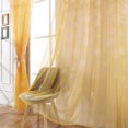 thumbnail image 3 of WIFKLSIIPG 1PCS Christmas Snowflake Curtain Tulle Window Treatment Voile Drape Valance, 3 of 7