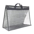 thumbnail image 1 of Unique Bargains Handbag Dust Bags, XL Size PVC Dustproof Transparent Purse Protector, Gray, 1 of 5