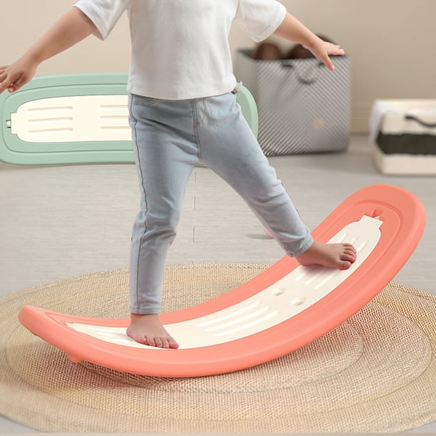 Planche D'équilibre Pour Enfants Planche à Balancer Balance Board Blanc Bleu 88928309