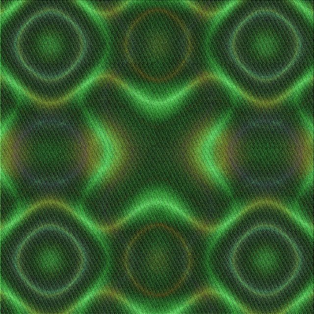 Ahgly Company Machine Washable Indoor Square Transitional Dark Forest Green Area Rugs, 5' Square