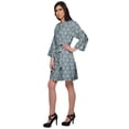 thumbnail image 3 of Moomaya Printed Kimono Robe For Girls Crossover Bathrobe Kimono Women Bathrobe, 3 of 5