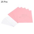 thumbnail image 3 of Unique Bargains Table Name Place Cards,25pack Favor Decor Hollow Butterfly Cut Design Seat Blank Card, Pink, 3 of 5