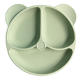 thumbnail image 1 of Suction Plates for Baby Silicone Plates Divided, Silicone Baby Plates for Toddler, 1 of 5