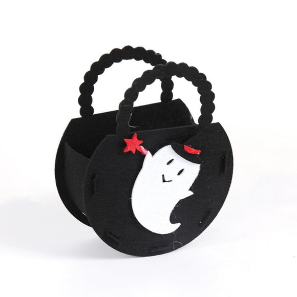 Boovnll Tote Bag, Large Capacity Lightweight Halloween Handbag Non-Woven Bag Ghost Children's Gift Candy Bag Halloween Props Supplies, Canvas Tote Bag, Tote Bag for Women