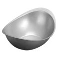 thumbnail image 2 of Bol à Salade en Acier Inoxydable en Forme de Lingot Bol à Collation Bol de Rangement pour Desserts et Fruits, 2 of 9