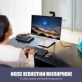 thumbnail image 4 of Caméra Web HD avec Microphone, Transducteur USB, Caméra Web Gratuite pour Windows 10 8 7, 4 of 7