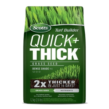 Scotts Turf Builder Quick + Thick semence se fazon melange ombre dense