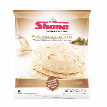 Chapati complet 400g, paq. de 10