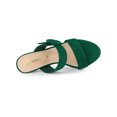 thumbnail image 4 of BLISSFUL STEP Women's Buckle Stiletto Heels Slide Sandals, 4 of 7