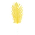 thumbnail image 2 of 12PCS Simulation Loose Sunflower Leaves Faux Palm Fronds Realistic, 2 of 13