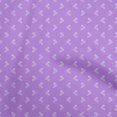 thumbnail image 1 of oneOone Cotton Poplin Purple Fabric Retro Socks Sewing Craft Projects Fabric Prints By Yard 56 Inch Wide, 1 of 5
