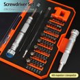 thumbnail image 2 of Screwdriver, 52-in-1 Precise Screwdriver Set Multi-Functional Portable Manual Screw Driver Bits Repairing Tools Kit for Electronics/Smartphone/Notebook/Watch, 2 of 7