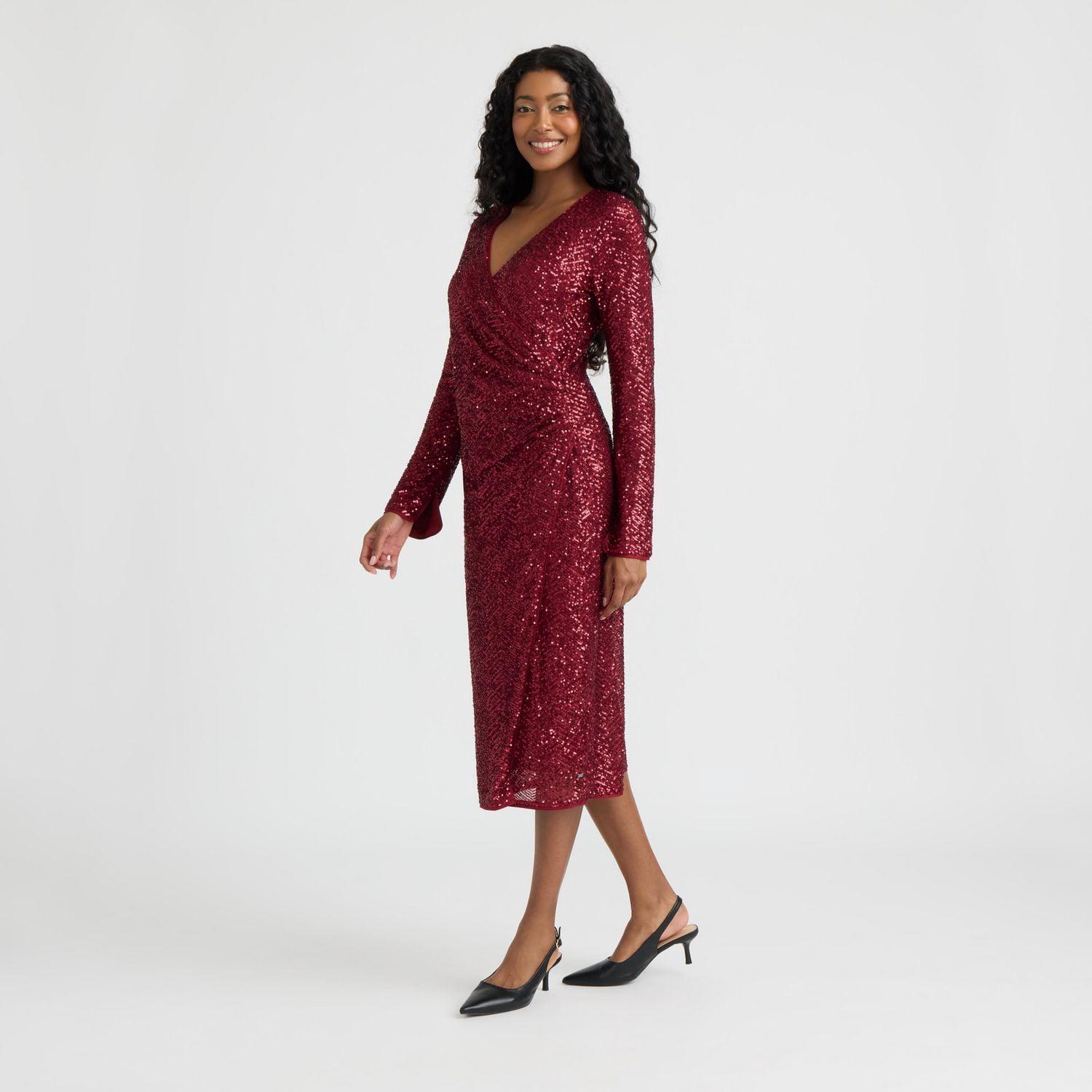 Mexx Women’s Midi Sequin Dress