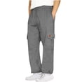 thumbnail image 2 of YOIAVAIOY Cargo Sweatpants for Men Baggy Plus Size Drawstring Sweatpants Gym Workout Pants with Pocket Dark Gray L, 2 of 7