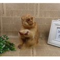 thumbnail image 3 of MesaSe Statue de Singe Figurine Assise Ornement Foncé, 3 of 8