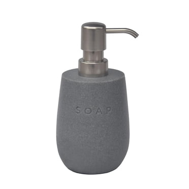 hometrends Grey Sandstone Lotion Dispenser, Soap Dispenser, 1 sandstone resin lotion pump, soap pump for kitchen, bathroom or hotel