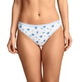 thumbnail image 2 of Jockey String à Logo Extensible en Coton Biologique pour Femmes - Lot de 3, 2 of 5