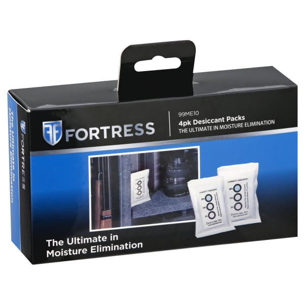 Fortress 4pk Desiccant Packs, White