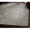 thumbnail image 4 of Outdoor Washable Largo Ivory & Green 5' x 7' Area Rug, 4 of 9