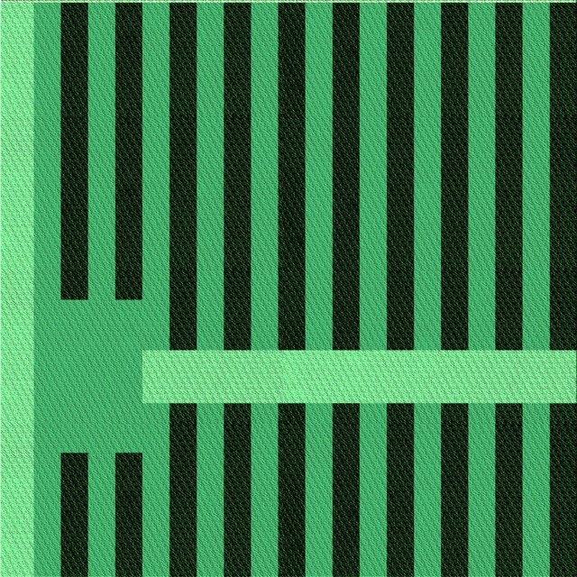 Ahgly Tapis d'Intérieur Lavable en Machine Carré Vert Émeraude Profond, 6 Pieds Carré