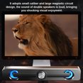 thumbnail image 2 of V-111 Computer Speaker USB Wired Powerful Bar Stereo Subwoofer Bass Speaker Surround Sound Box for PC Laptop Phone Tablet MP3 MP4, 2 of 7
