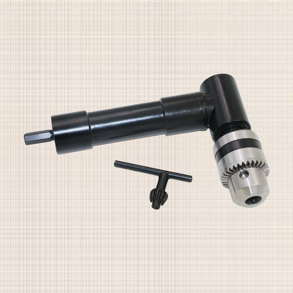 Raindrops Drill Attachment Adapter Black 90 Degree Angle Bend for Electric and Cordless Right Angle Drills