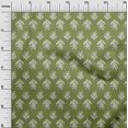 thumbnail image 2 of oneOone Polyester Lycra Fabric Leaves & Floral Block Print Fabric BTY 56 Inch Wide, 2 of 4