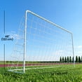 thumbnail image 3 of Soozier But de Soccer, Filet de Soccer d'Entraînement Portable 6 x 4 Pi avec Cadre en Acier, 3 of 10