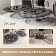 thumbnail image 2 of DREAME L40 Ultra Gen 2 Robot Vacuum and Mop Kit, 25000Pa Suction, TriCut Anti-Tangle, 100 Days Auto-Empty, Pet Hair Capets Friendly, MopExtend Tech for Edge Cleaning, Smart Obstacle Avoidance, White, 2 of 9
