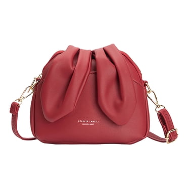 Black and Friday Clearance Sale Deal cuyhtdup Trendy Mini Net Red Bag Ins Super Hot Ears Small Bag Shoulder Messenger