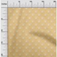 thumbnail image 1 of oneOone Organic Cotton Voile Fabric Shell Geometric Sashiko Print Fabric Prints by Yard 42 Inch Wide, 1 of 1