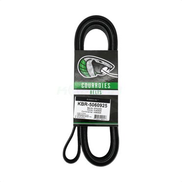 Kobra Ceinture Serpentine Main Drive KBR-5060925 pour Voiture Hyundai Genesis Coupe Land Rover Mazda Tribute LR3 Sport Buick LeSabre Pontiac Bonneville Park Avenue Mercury Marauder Chevrolet Monte Carlo