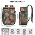 thumbnail image 2 of Floral and Skull Country Floral Pattern Insulated Cooler Backpack - 20L Leakproof & Easy to Clean, 2 of 5