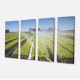 thumbnail image 2 of Belle Vue des Cultures Arrosage - Impression sur Toile Paysage, 2 of 3
