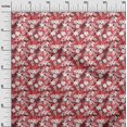 thumbnail image 3 of oneOone Viscose Chiffon Pink Fabric Tropical Leaf Craft Projects Decor Fabric Printed By The Yard 42 Inch Wide, 3 of 5