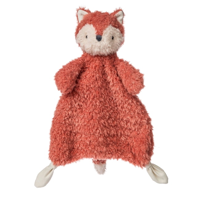 Mary Meyer - Recycled Again Friends - Doudou - Fox, une Peluche Écologique de 11 Pouces Conçue pour le Confort de Bébé. Met en Vedette une Tête de Personnage Fox au-Dessus d'Un Coin d'Un Corps Câlin comme une Couverture Faite de Plastique 100 % Recyclé. Tissu à Texture Douce en Couleurs Subtiles et Naturelles avec des Détails Faciaux Brodés. Lavable à la Machine.