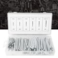 thumbnail image 2 of 144Pcs Goupille de Goupille Ensemble Kit Fer Fournitures Industrielles Fixation Outils Manuels, 2 of 11