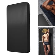 Quzzie Yoga Mat Extra Long Exercise Mat Thick Non Slip Floor Workouts Pad Oversized Fitness Stretching Mat High Density Nitrile Rubber Suitable for Men Women 80cm