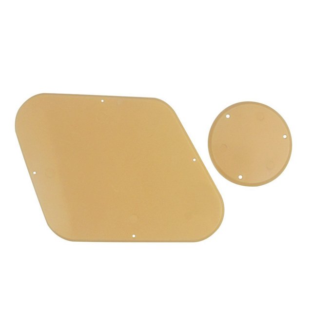1set Crème Plaque de Sélecteur de Plaque / Support / Vis pour Remplacement de Guitare de Style LP