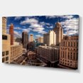 thumbnail image 2 of Amazing Urban City avec Skyline - Impression sur Toile Extra Large, 2 of 4