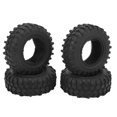 thumbnail image 2 of RC Crawler Tires, Rubber 4PCS Wear  RC Tyre Soft  For RC Car Parts For SCX24 1/24 RC Cars, 2 of 8