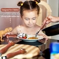 thumbnail image 1 of Vaidha tableware set primary school stainless steel tableware cute fork spoon, 1 of 1
