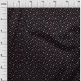 thumbnail image 2 of oneOone Tissu Popeline de Coton Imprimé Floral Bleu & Pêche BTY 56 Pouces de Large, 2 of 4