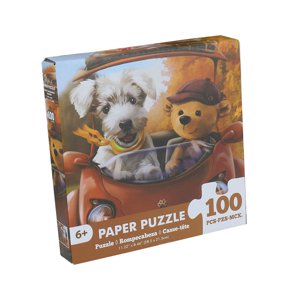TIELUTT Puzzles de jeu de grande importance enfants 100 Pièces Jouets Puzzle Jouet Observation 8200 Convergence 2400 Lassie